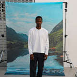 Soft Modern Long Trendy T-Shirt White