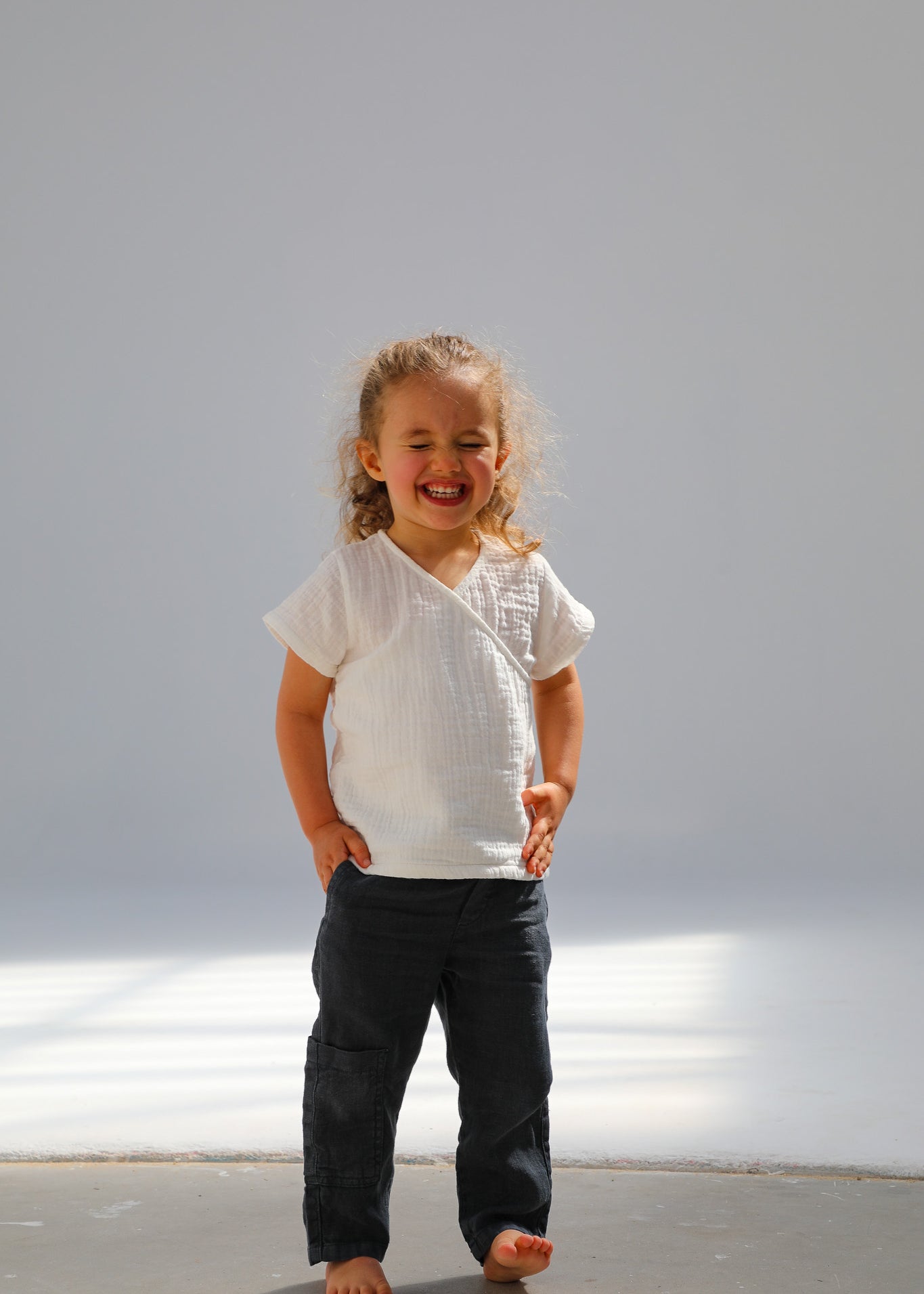 Ramsitos Comfy Linen Pants Petrol