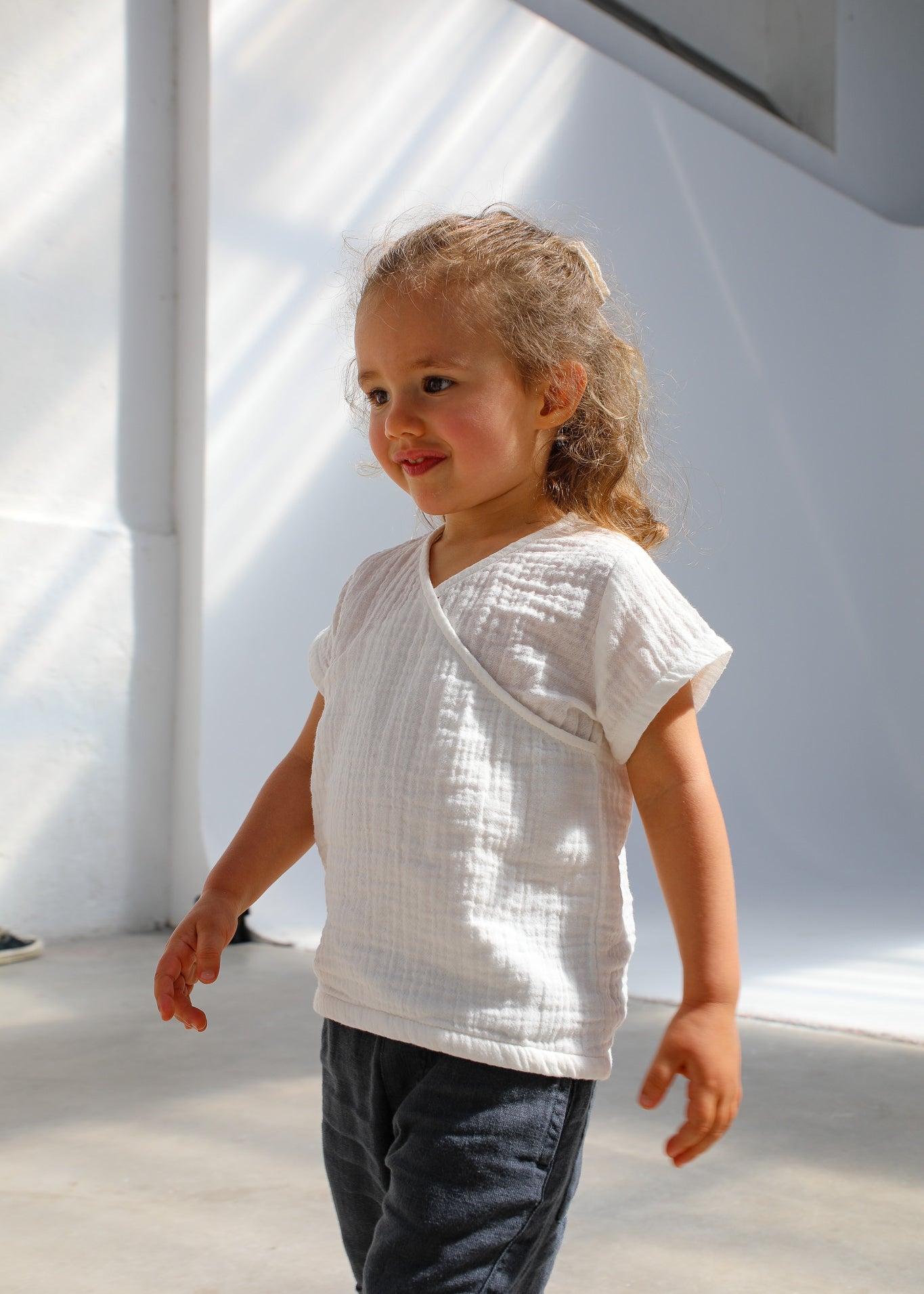 Ramsitos Cotton Blouse White