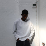 Soft Modern Long Trendy T-Shirt White