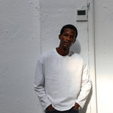 Soft Modern Long Trendy T-Shirt White
