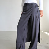 Layered Pants & Skirt Grey