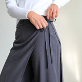 Layered Pants & Skirt Grey