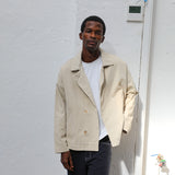 Crossed Jacket Beige