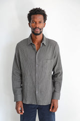 Square Shirt Dark Grey