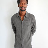 Square Shirt Dark Grey