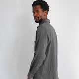 Square Shirt Dark Grey