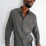 Square Shirt Dark Grey