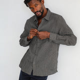 Square Shirt Dark Grey