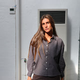 Burgundy Square Shirt