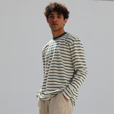 Long Trendy Sailor T-shirt Green
