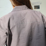 Burgundy Square Shirt