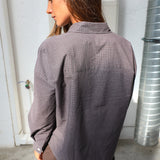 Burgundy Square Shirt