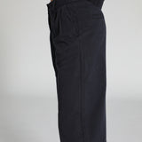 Tencel Pleated Pants Dark Navy