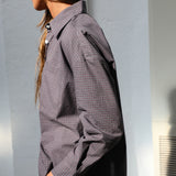 Burgundy Square Shirt