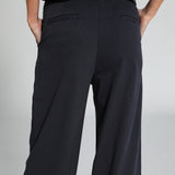 Tencel Pleated Pants Dark Navy