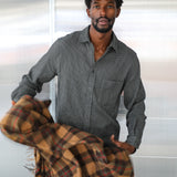 Square Shirt Dark Grey