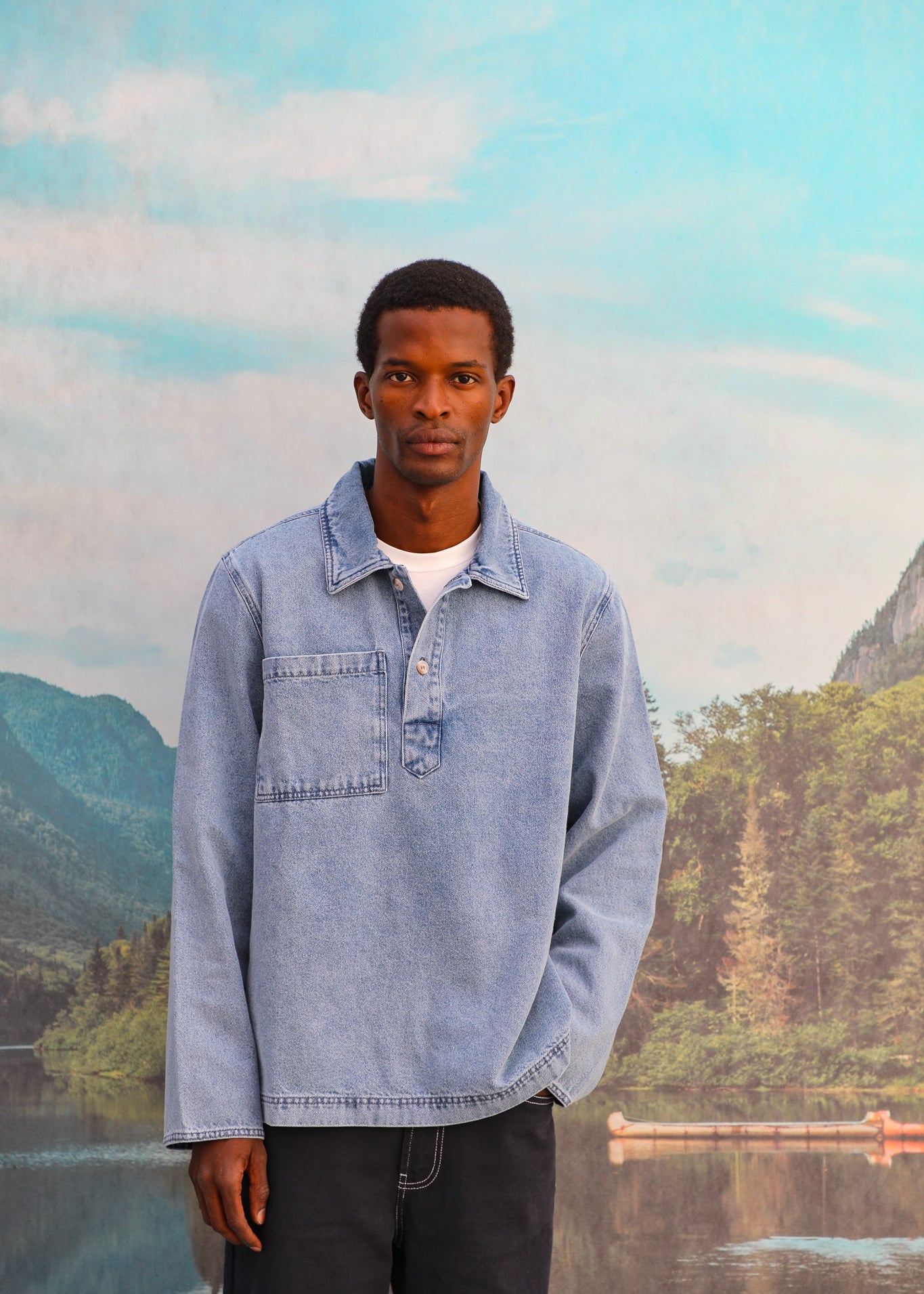 Cool Denim Polo