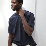 Modern Inverted T-Shirt Navy