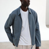 Square Modern Jacket Blue