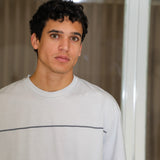Trendy Grey Embroidered Detail T-Shirt