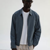 Square Modern Jacket Blue