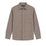 Square Shirt Green & Brown