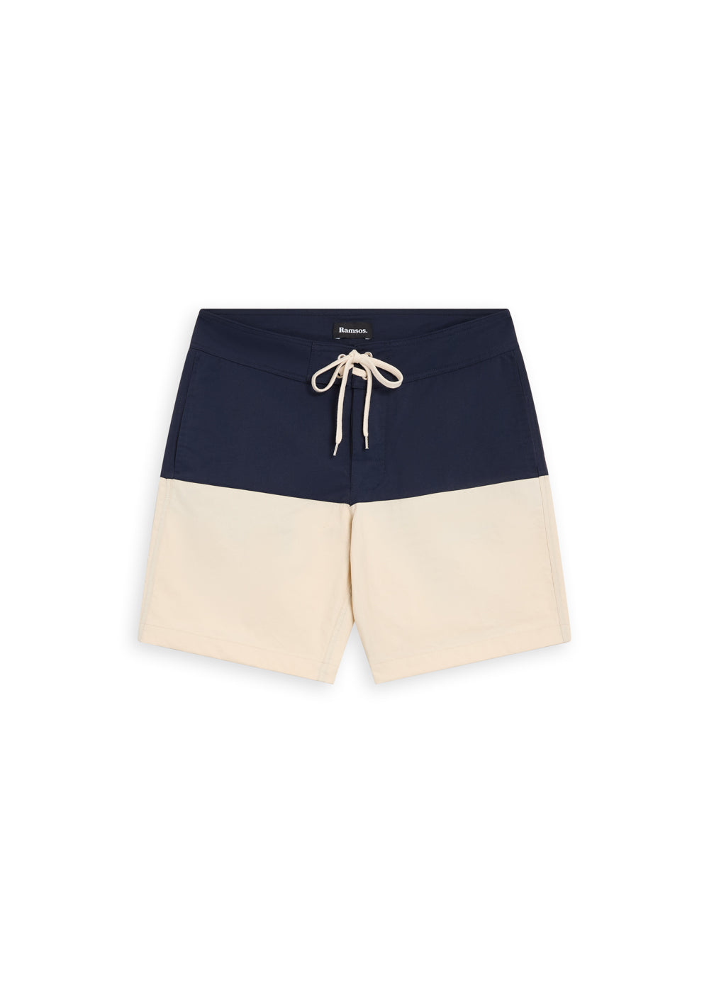 Double Tone Swim Navy & Natural