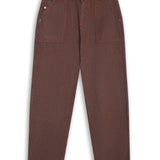 Modern Comfy Pants Stripes Brown