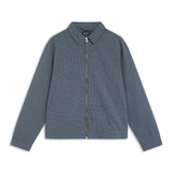 Square Modern Jacket Blue