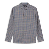 Square Shirt Grey & Orange