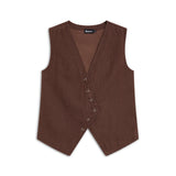 Loop Vest Brown