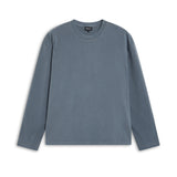 Long Trendy Modern T-Shirt Blue
