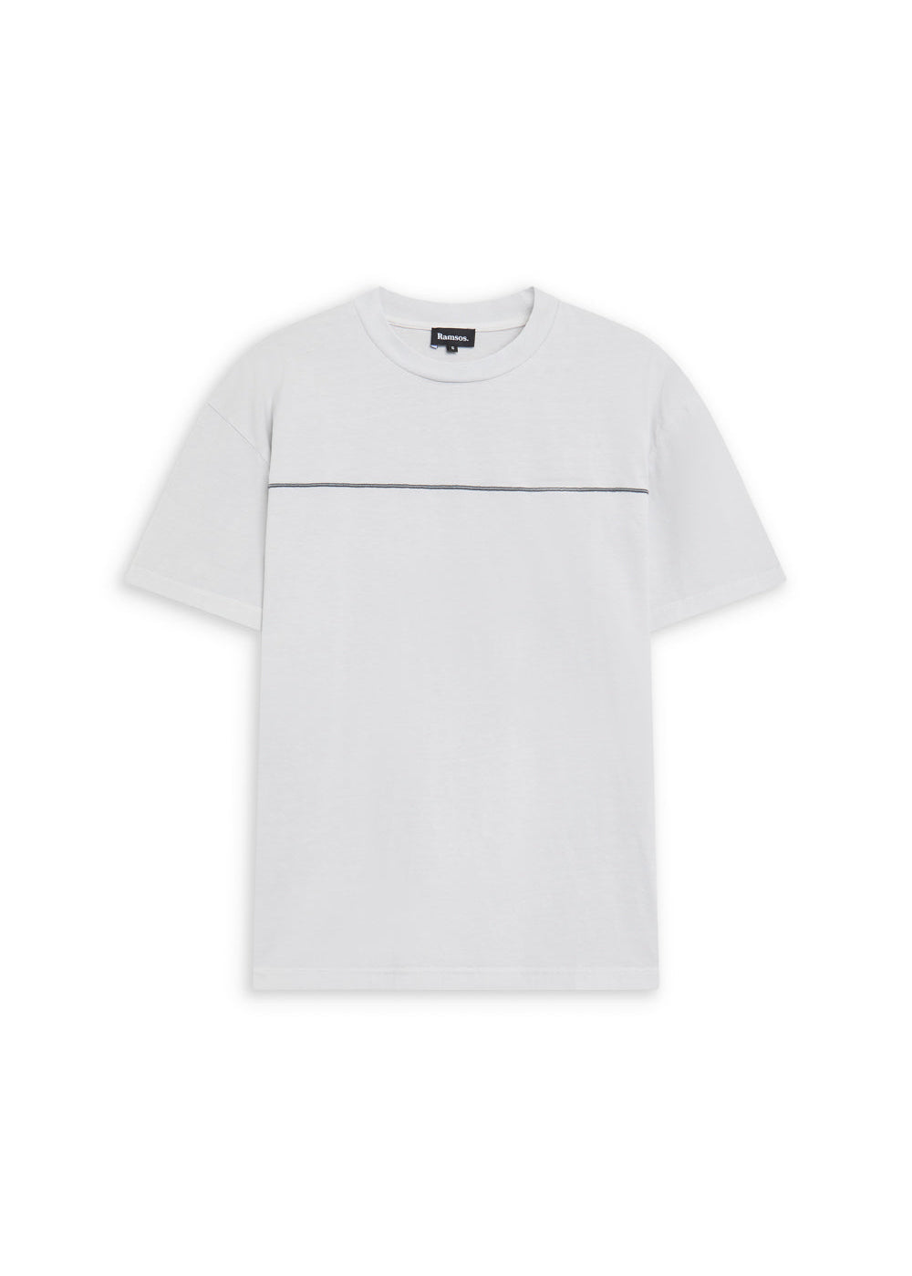 Trendy Grey Embroidered Detail T-Shirt