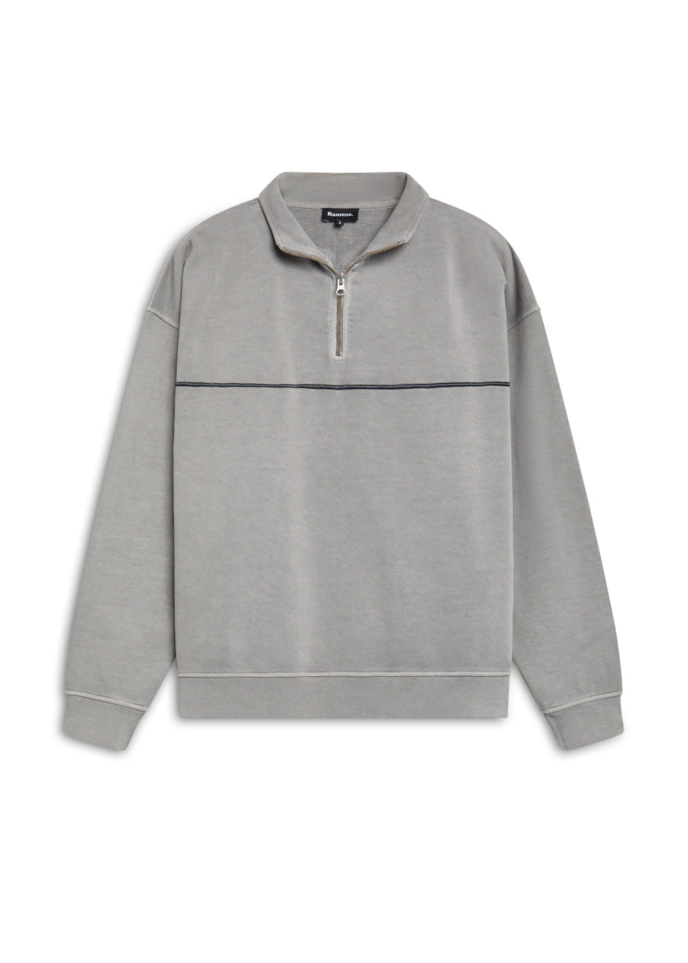 Flow Hoodie Line Light Grey