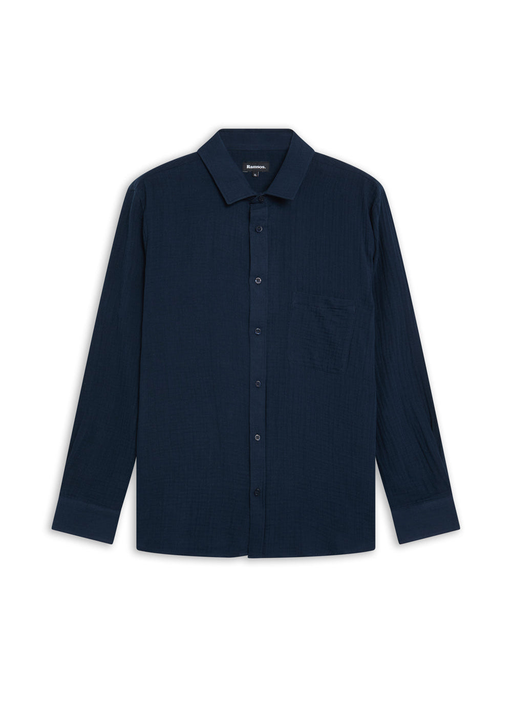 Vintage Shirt Navy Blue