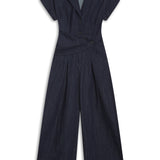 Denim Buttons Romper