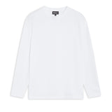 Soft Modern Long Trendy T-Shirt White
