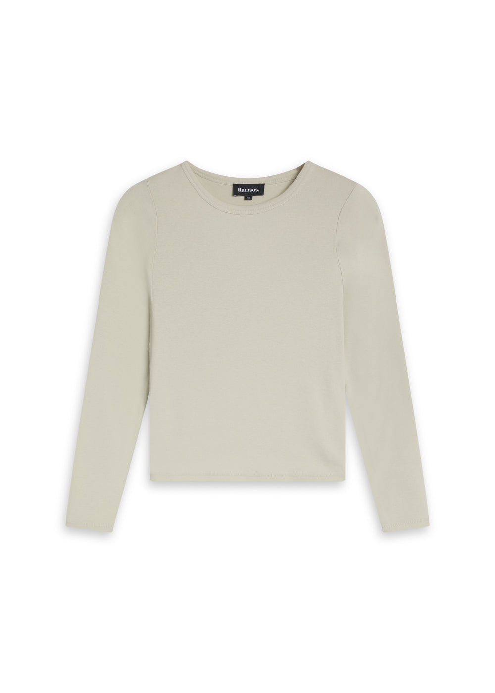 Back Hole Long T-Shirt White
