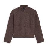 Modern Wool Flow Jacket Brown