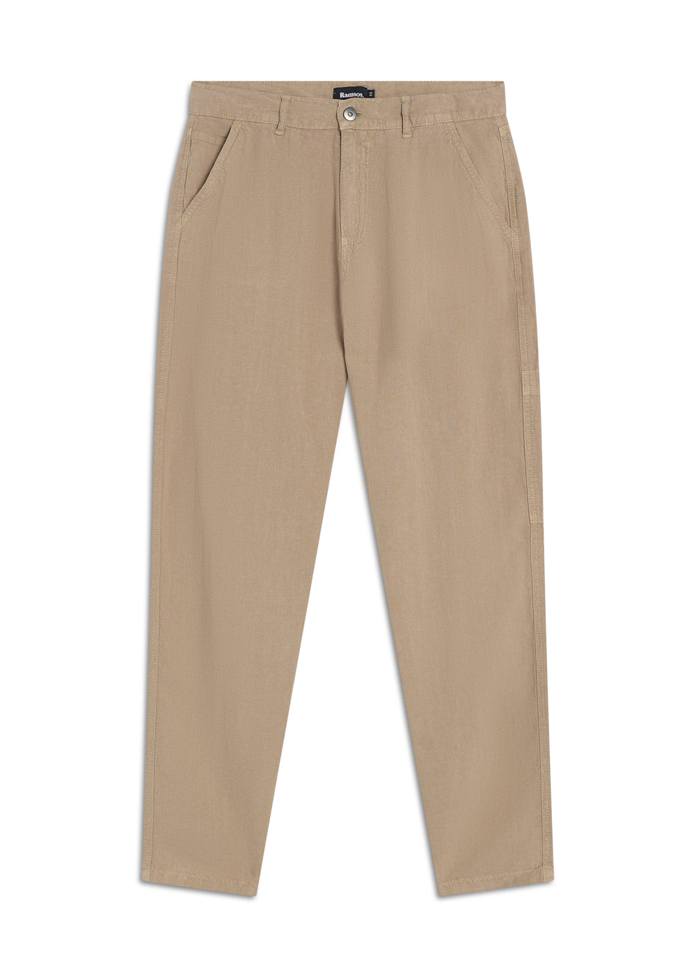 Linen Modern Comfy Pants Taupe