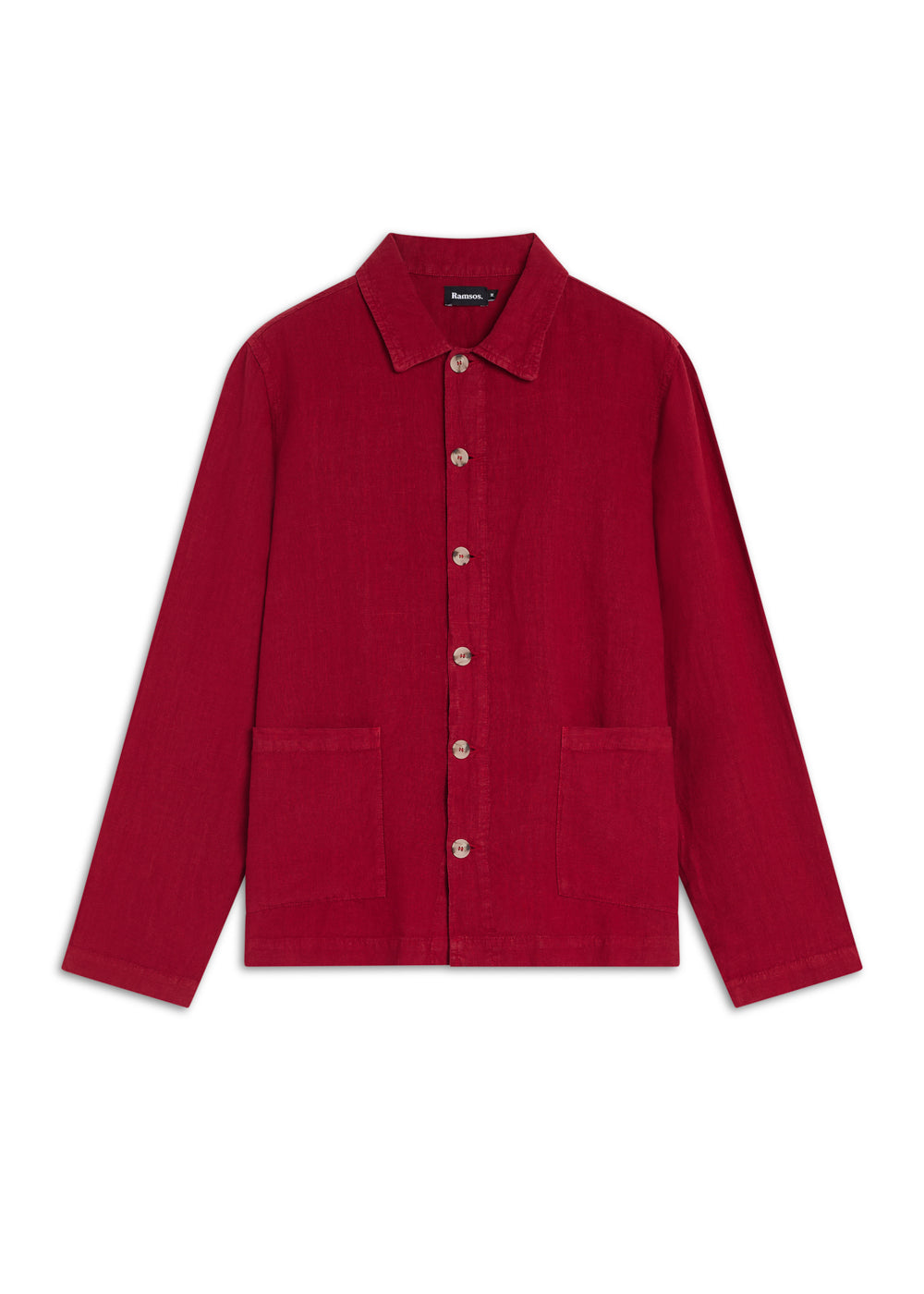 LIMITED EDITION - Linen Jacket Chili Red