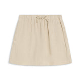 Short Linen Skirt Natural
