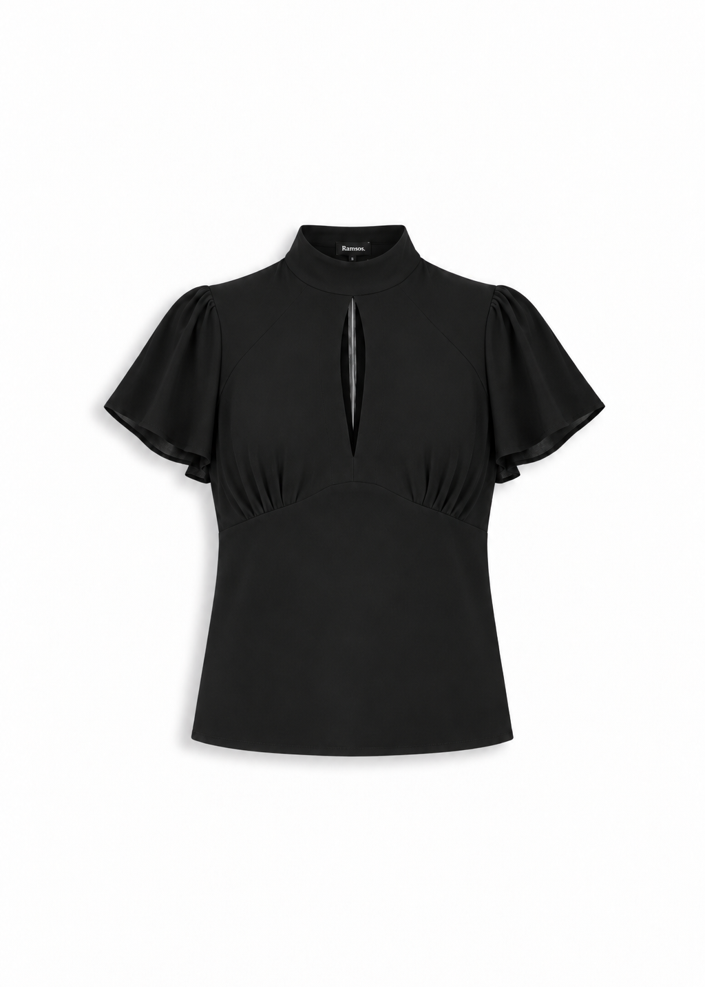 Open Blouse Black