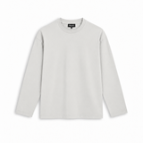 Modern Long Trendy T-Shirt Light Grey