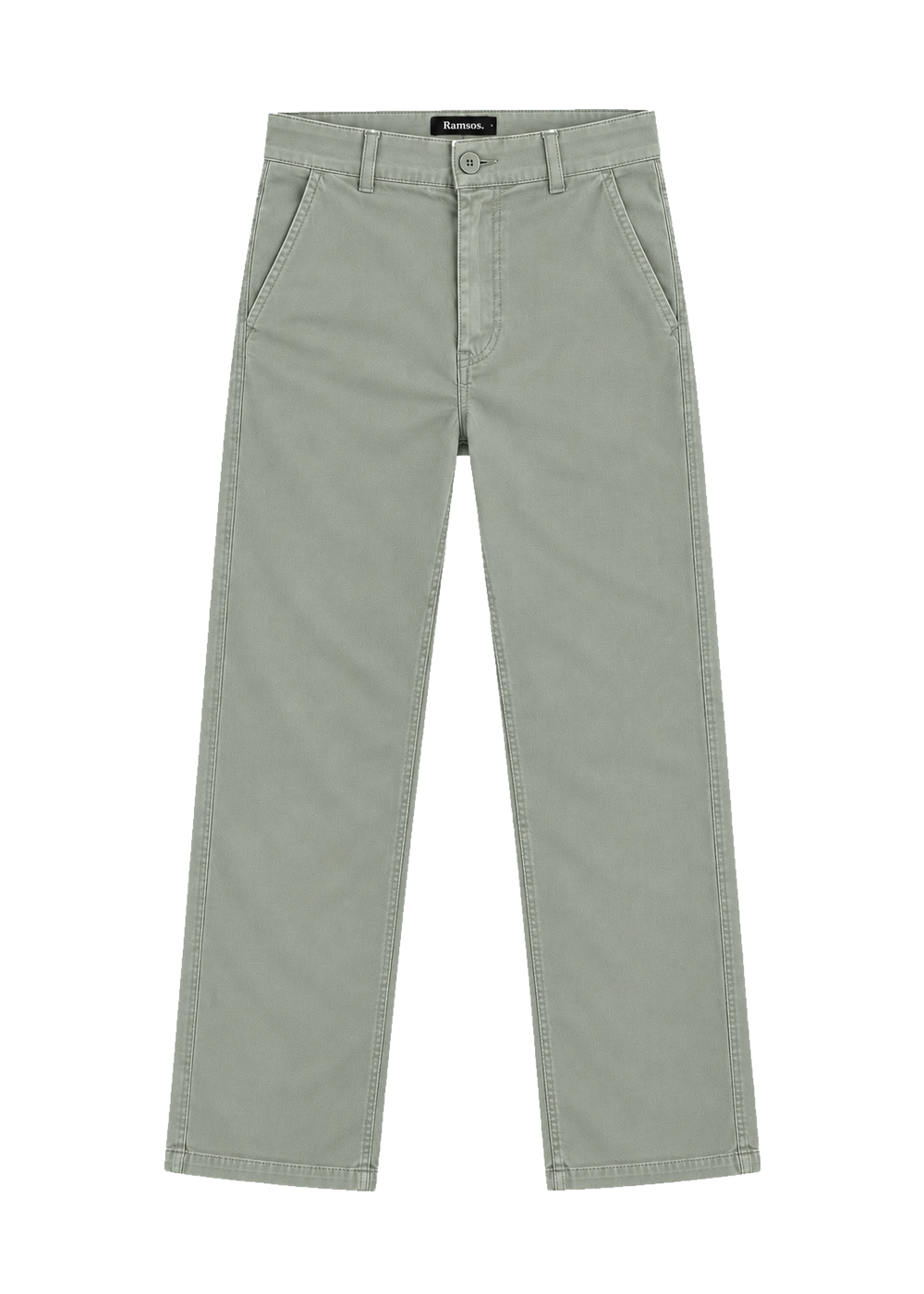 Button Comfy Pants Green