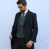 Linen Vest Green