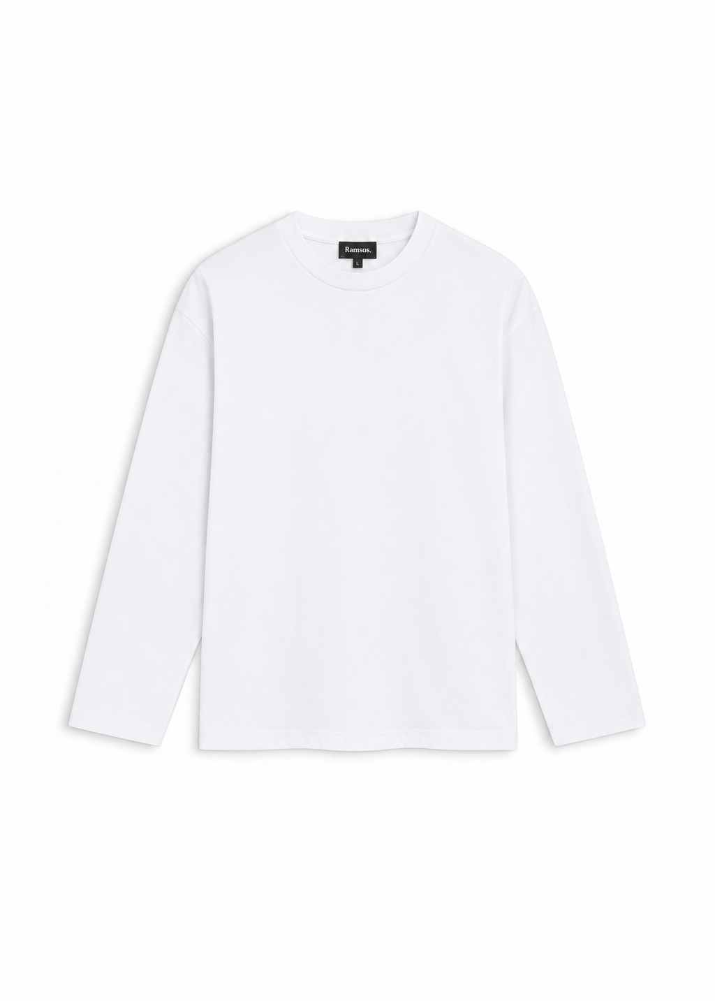 Modern Long Trendy T-Shirt White