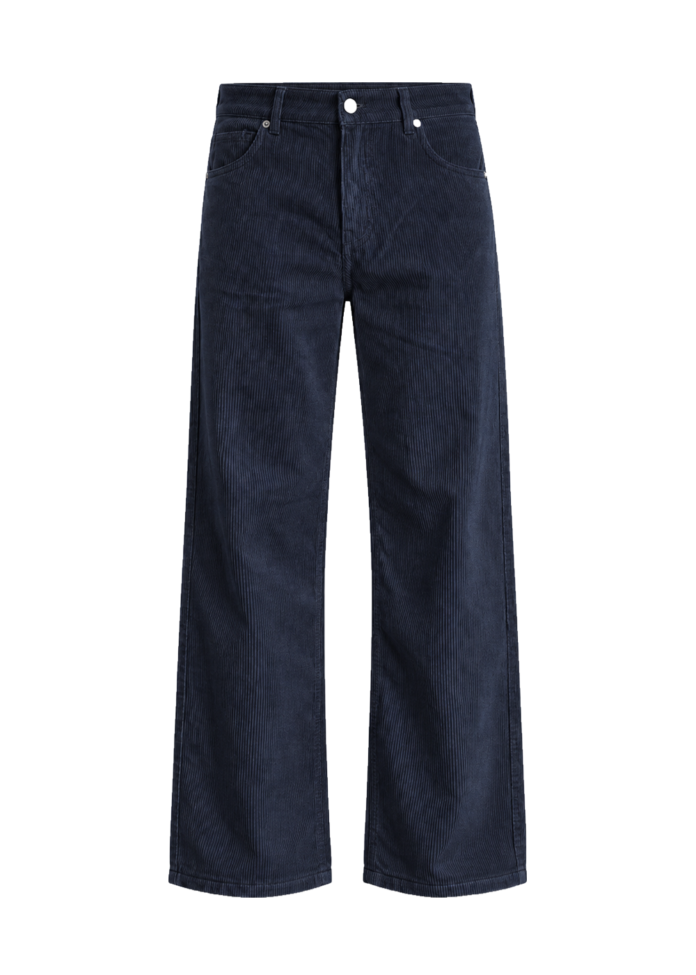 Corduroy Wide Comfy Pants Navy