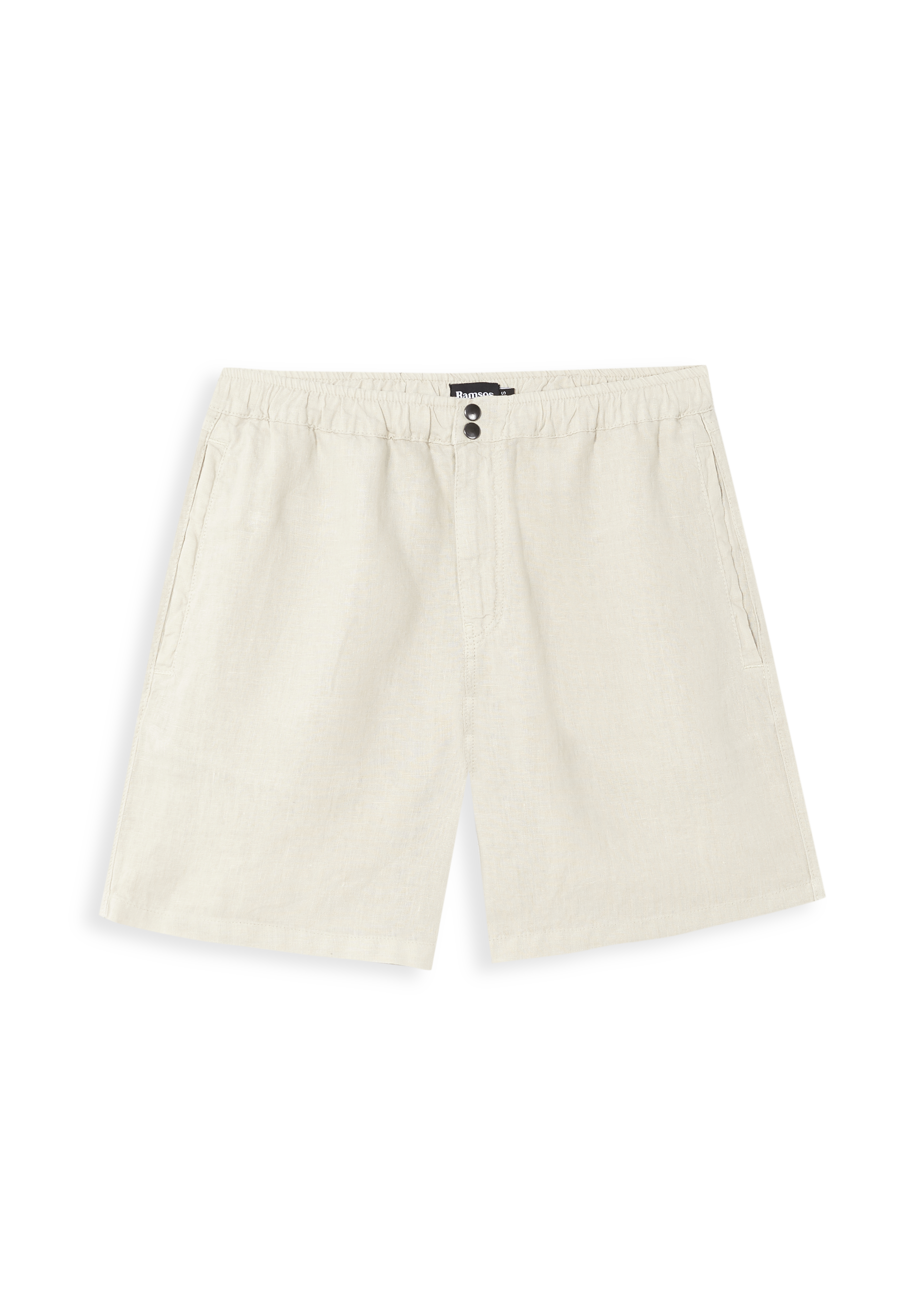 Linen Short Comfy Pants Beige